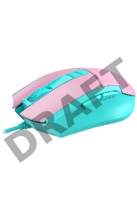 Мышь A4Tech Bloody L65 Max розовый/голубой оптическая (12000dpi) USB