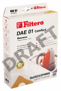 Пылесборники Filtero  DAE 01 Comfort пятислойные (4пылесбор.)