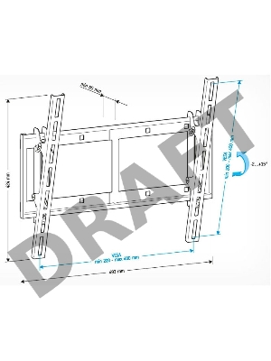 Кронштейн для телевизора Holder LCD-T4609 черный 32