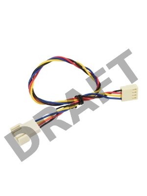Кабель ACD-0296L,  23cm 4-Pin to 4-Pin Fan Extension Cord (аналог CBL-0296L) (MD-5707083)
