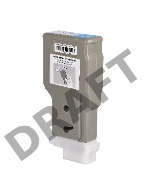 Струйный картридж Sakura 2891C001 ( PFI-320 C) для Canon, голубой, 300 мл.