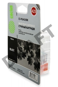 Картридж струйный Cactus CS-PGI425BK черный для Canon Pixma iP4840; MG5140/5240/6140 (16ml)
