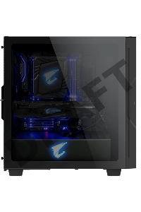 Корпус GIGABYTE AORUS C300 GLASS MidiTower без Б/П ATX MicroATX MiniITX Цвет черный GB-AC300G