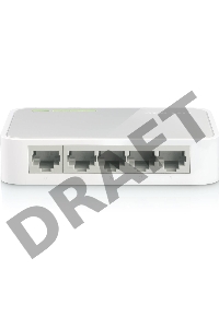 Коммутатор TP-Link SOHO  TL-SF1005D Коммутатор 5-port 10/100M mini Desktop Switch, 5 10/100M RJ45 ports, Plastic case