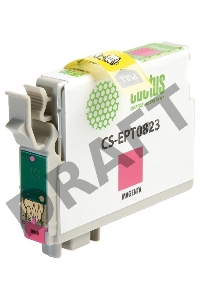 Картридж струйный Cactus CS-EPT0823 пурпурный для Epson Stylus Photo R270/290/RX590 (11,4ml)