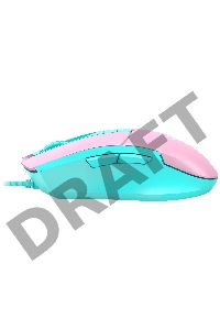 Мышь A4Tech Bloody L65 Max розовый/голубой оптическая (12000dpi) USB