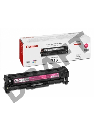 Тонер-картридж Canon Cartridge 718M (2660B002) пурпурный, 2900 стр., для LBP7200/MF8330/8350