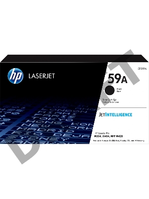 Тонер-картридж 59A для HP LJ M304/M404/MFP M428, 3К чёрный CF259A(3000 стр)