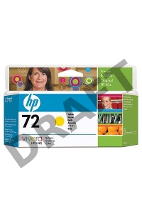 Картридж струйный HP №72 C9373A желтый для HP DJ T1100/T610 (130мл)