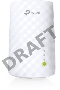 Повторитель беспроводного сигнала TP-Link SOHO RE200 10/100BASE-TX/Wi-Fi белый поставляется без кабеля RJ-45
