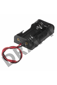 Батарейный отсек 2xAA (с проводами)