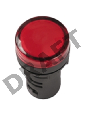 Арматура светосигнальная AD-22DS 230В красн. ИЭК BLS10-ADDS-230-K04