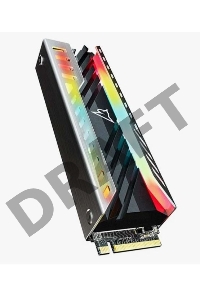 Накопитель SSD Netac M.2 2280 NV3000 RGB NVMe PCIe 1Tb NT01NV3000RGB-1T0-E4X (heat sink)