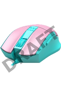 Мышь A4Tech Bloody L65 Max розовый/голубой оптическая (12000dpi) USB