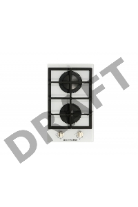 Газовая варочная поверхность Electronicsdeluxe GG2 400215F - 002 стекло белое