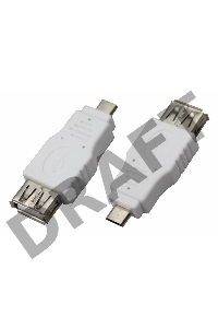 Переходник гнездо USB-A (Female)-штекер microUSB (Male) REXANT