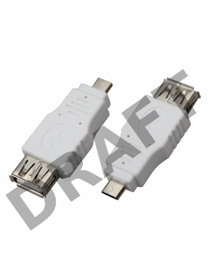 Переходник гнездо USB-A (Female)-штекер microUSB (Male) REXANT