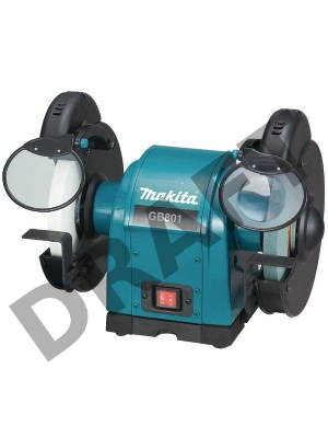 Точило Makita GB 801 Точило,550Вт,2850об\м,2круг205х15.88мм,20.5кг,кор 