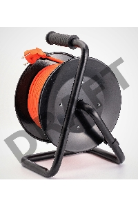 Удлинитель силовой Starwind ST-PSR4.40/G-16 4x4.0кв.мм 4розет. 40м ПВС 16A катушка темно-серый