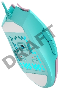 Мышь A4Tech Bloody L65 Max розовый/голубой оптическая (12000dpi) USB