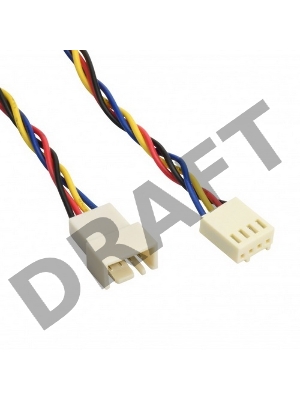 Кабель ACD-0296L,  23cm 4-Pin to 4-Pin Fan Extension Cord (аналог CBL-0296L) (MD-5707083)