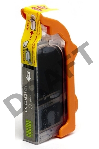 Картридж струйный Cactus CS-CLI521GY серый для Canon MP980 MP990 (8,2ml)