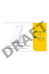 Повторитель беспроводного сигнала TP-Link SOHO RE200 10/100BASE-TX/Wi-Fi белый поставляется без кабеля RJ-45