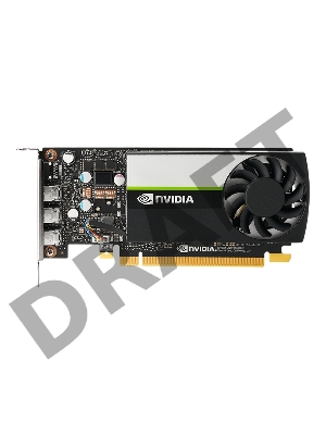 Видеокарта 4Gb PNY VCNT400-PB PCI-E GDDR6 3xminiDP (NVIDIA Quadro T400)