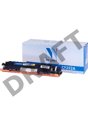 Картридж NV Print совместимый для HP  CLJ Pro MFP M176n/M177fw CF352A Yellow (1000k)