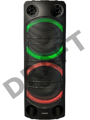 Минисистема Digma D-MC1720 черный 500Вт FM USB BT micro SD