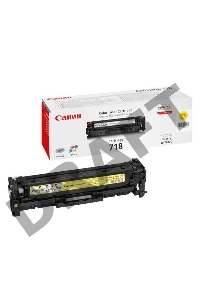 Тонер-картридж Canon Cartridge 718Y (2659B002) желтый, 2900 стр., для LBP7200/MF8330/8350