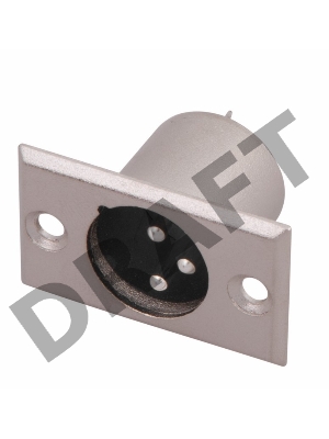 РАЗЪЕМ  CANON  штекер  XLR  на корпус  (FD-2722)  REXANT