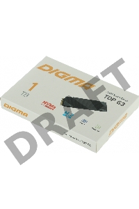 Накопитель SSD Digma PCI-E 4.0 x4 1Tb DGST4001TG33T Top G3 M.2 2280