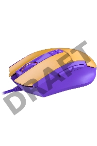 Мышь A4Tech Bloody L65 Max желтый/фиолетовый оптическая (12000dpi) USB