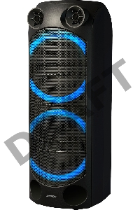 Минисистема Digma D-MC1720 черный 500Вт FM USB BT micro SD