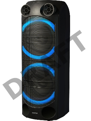 Минисистема Digma D-MC1720 черный 500Вт FM USB BT micro SD