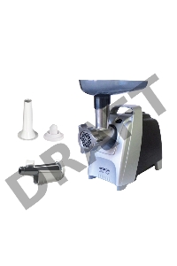 Мясорубка АКСИОН М61.04 Черно-серебристая, 2000 Вт, 3 кг/мин