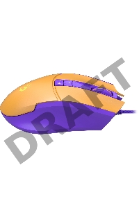 Мышь A4Tech Bloody L65 Max желтый/фиолетовый оптическая (12000dpi) USB