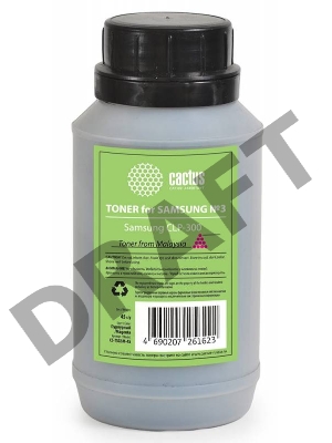 Тонер для принтера Cactus CS-TSG3M-45 пурпурный (флакон 45гр) Samsung CLP-300