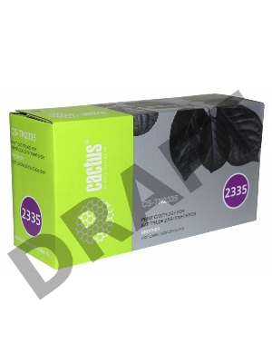 Тонер Картридж Cactus CS-TN2335 черный для Brother DCP L2500/L2520/L2540/L2560 (1200стр.)