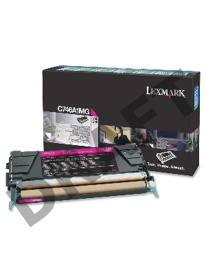 Картридж Lexmark C746dn / C746dtn / C746n / C748de / C748dte / C748e пурпурный 7000стр