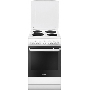 Плита Электрическая Hansa FCEW54109 белый эмаль (металлическая крышка)