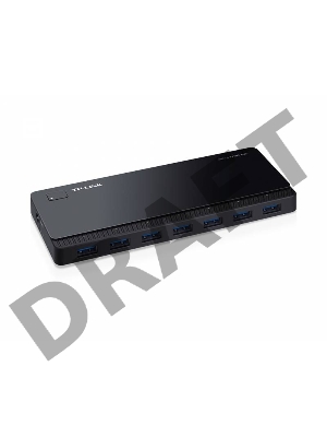 Сетевое оборудование TP-Link UH700 7 ports USB 3.0 Hub,Desktop, a 12V/2.5A Power Adapter included