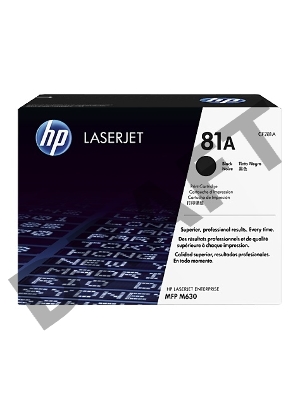 Тонер Картридж HP 81A CF281A черный для HP LJ Pro M630dn/f/h/z (10500стр.)