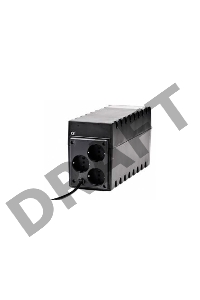 Источник бесперебойного питания Powercom Raptor RPT-800A EURO 480Вт 800ВА черный