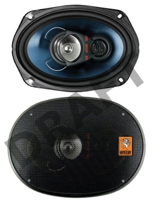 Колонки автомобильные Mystery Calypso MC-6943 280Вт 92дБ 4Ом 15x23см (6x9дюйм) (ком.:2кол.) коаксиальные трехполосные