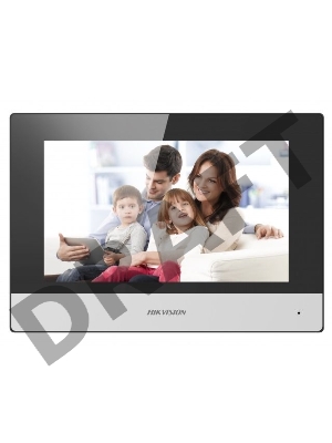 Видеодомофон Hikvision DS-KH6320-WTE1 белый Видеодомофон Hikvision DS-KH6320-WTE1 белый