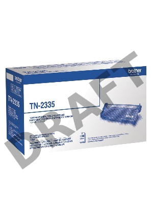 Тонер картридж Brother TN-2335 черный {HLL2300D/2340DW/2360DN/2365DW/DCPL2500D/2520DW/2540DN/2560DW/MFCL2700DW/2720DW/2740DW, (1200стр)}