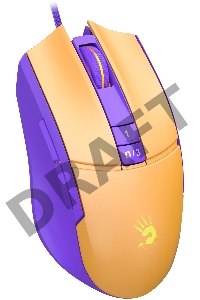 Мышь A4Tech Bloody L65 Max желтый/фиолетовый оптическая (12000dpi) USB