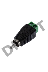 Разъем штекер RCA с клеммной колодкой (блистер) REXANT